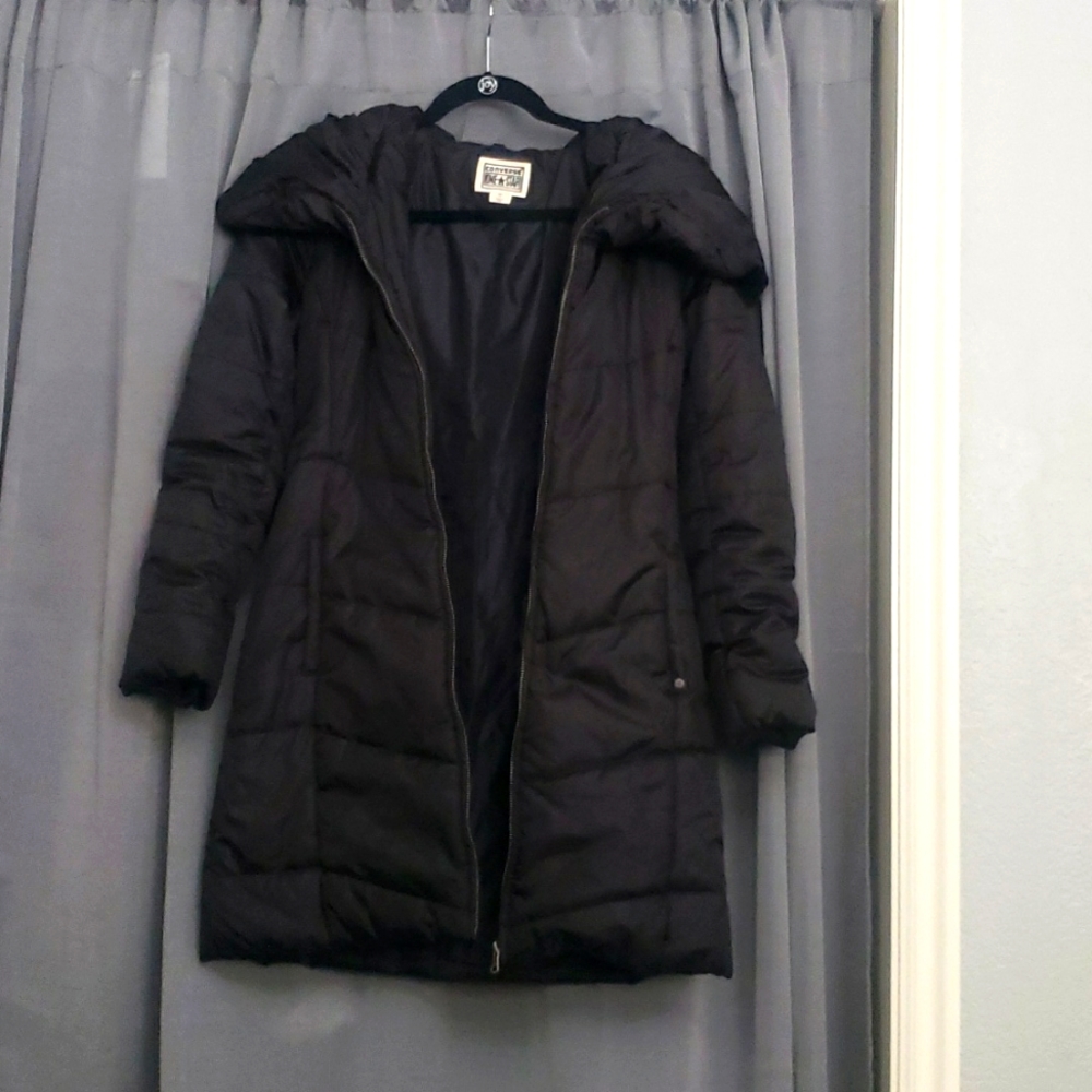 XS Black Converse Jacket - perfect condition